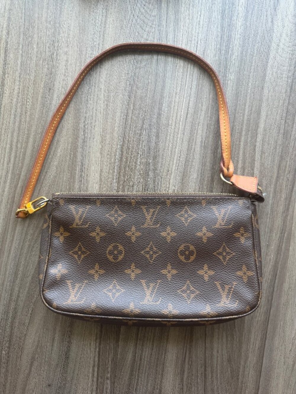 Louis Vuitton Monogram Zip Shoulder Bag